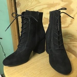 Size 8 High Heel Ankle Booties